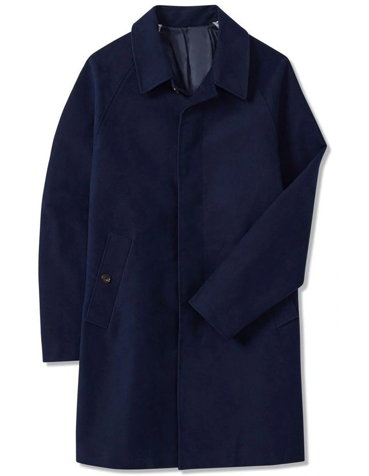 Harry Moleskin Carcoat in Navy