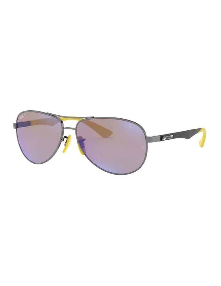 RB8313M Scuderia Ferrari Grey Polarised Sunglasses