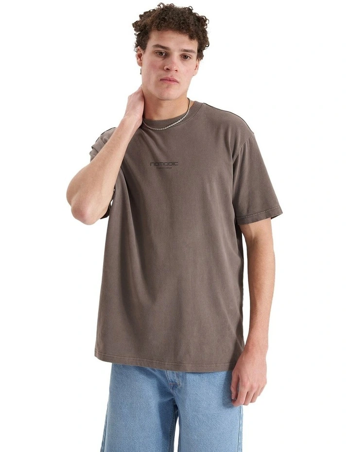 Norma Relaxed Tee in Pigment Iron