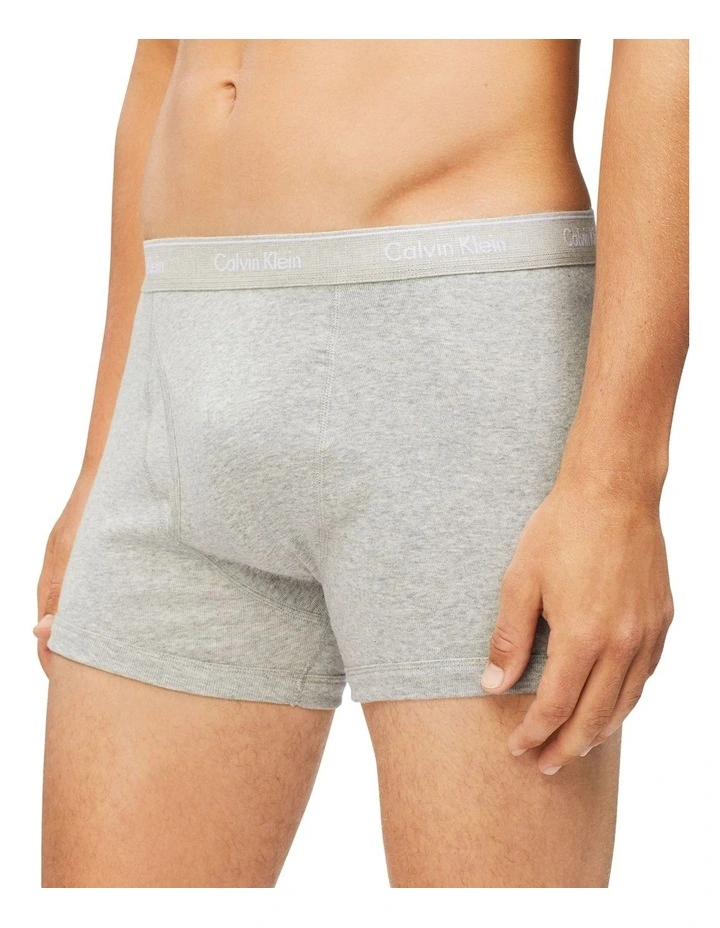 Cotton Classics Cotton Trunks 3 Pack in Multi