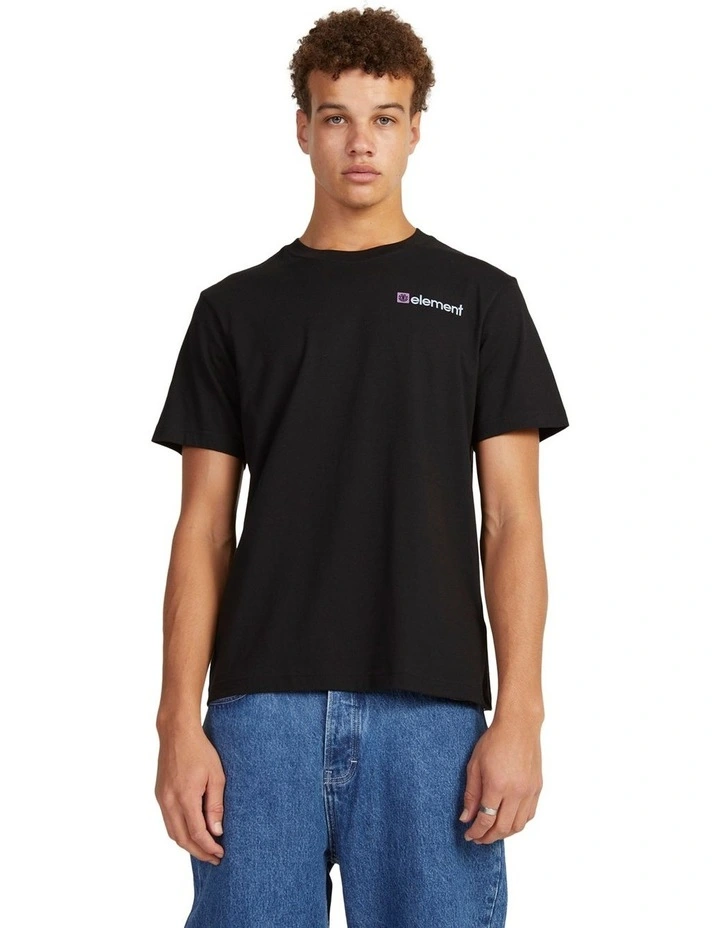 Joint Cube Relaxed T-shirt in Blue