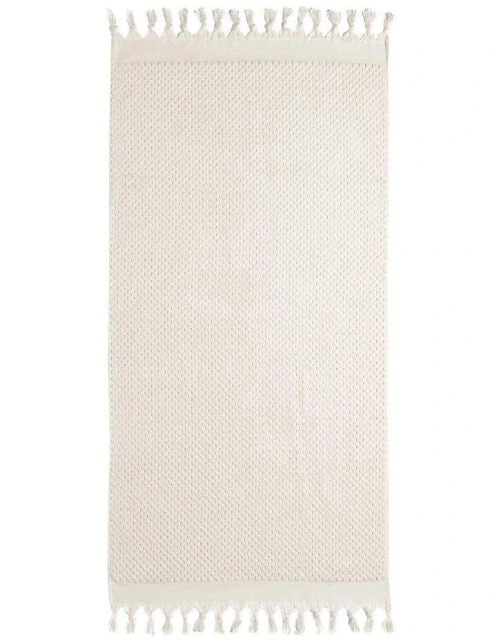 Milos Bath Towel Range in Sand