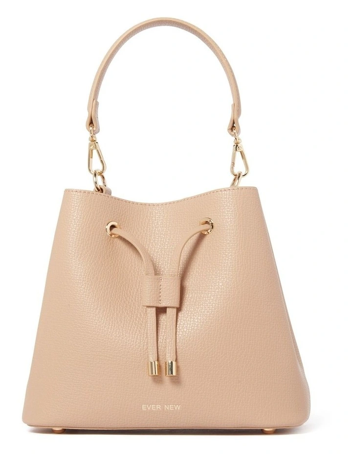 Shae Small Bucket in Beige