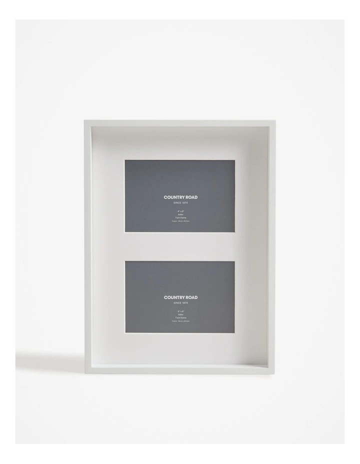 Adler 2 Window Frame in White