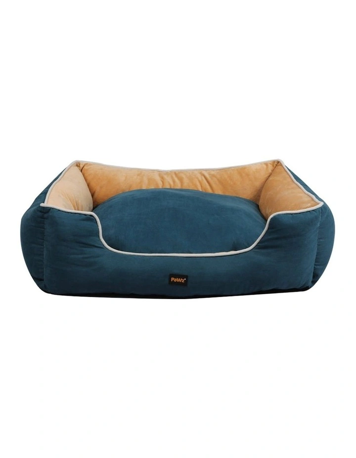 Cushion Soft Warm Washable Pet Bed Mattress2XLinBlue