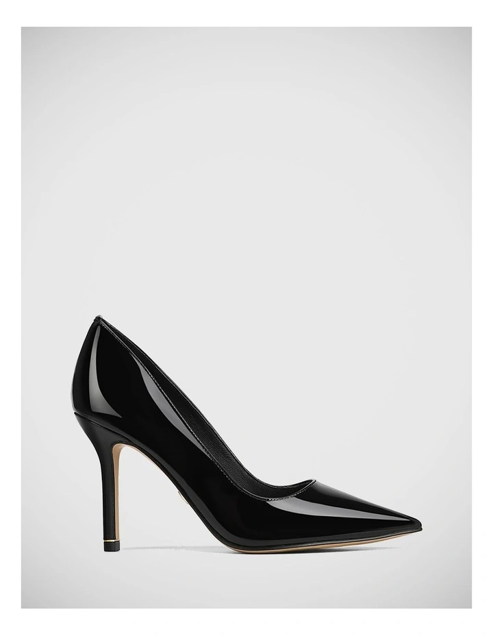 Quendra Patent Leather Pump in Black
