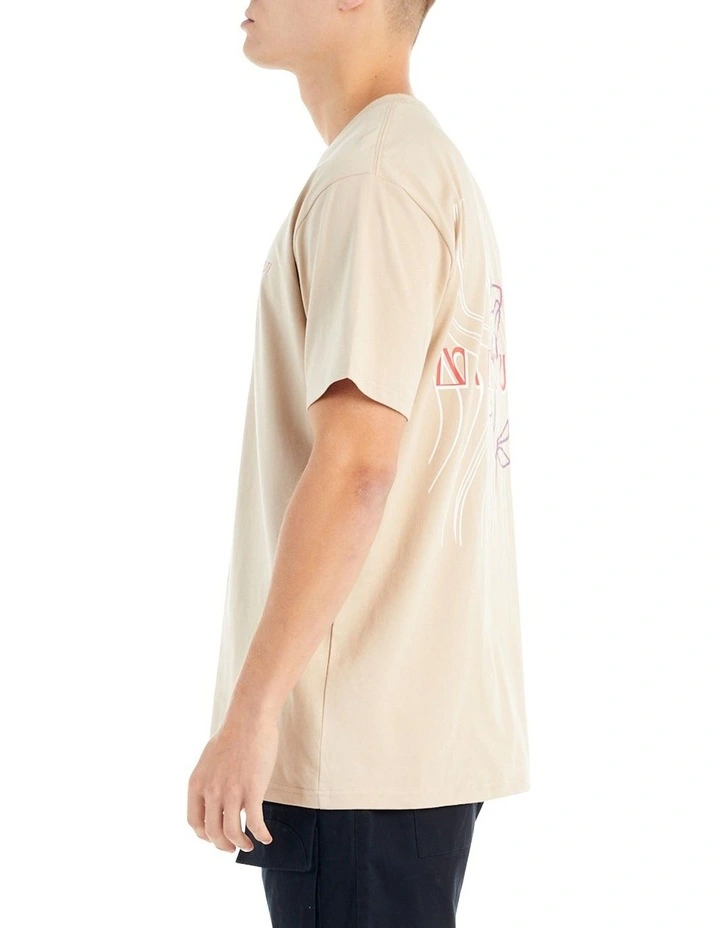Roosevelt T-shirt in Beige