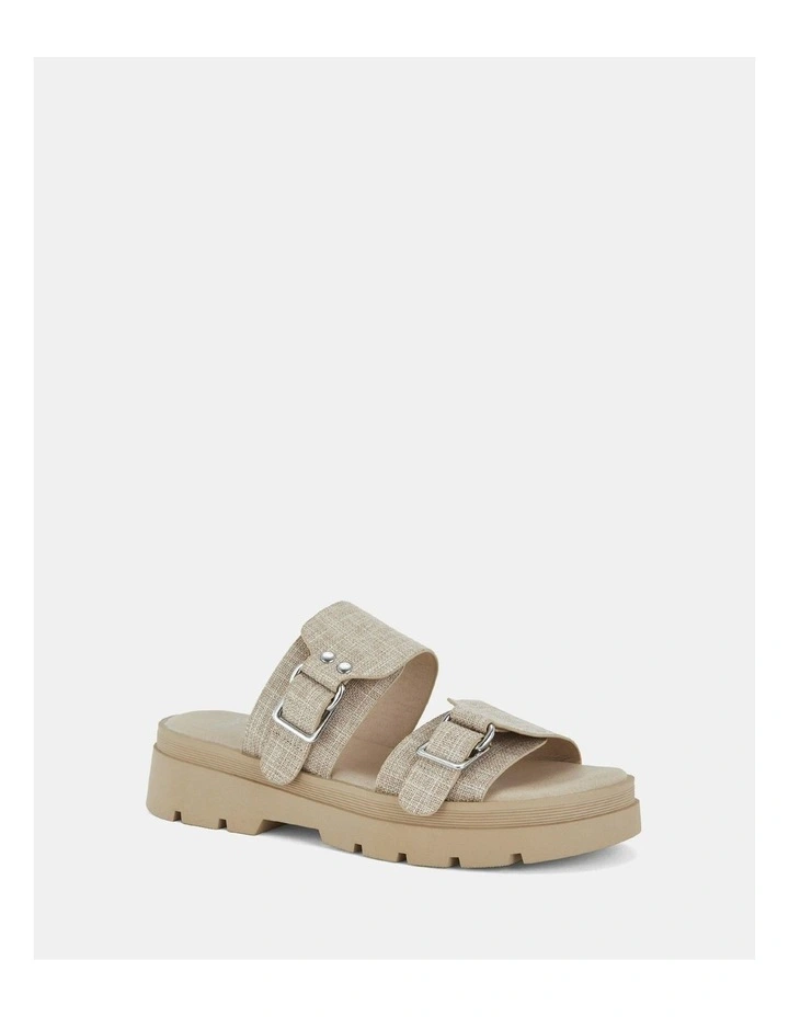 Biella Wedges in Linen