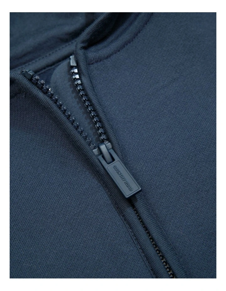 Soft Touch Sweat Top in Navy
