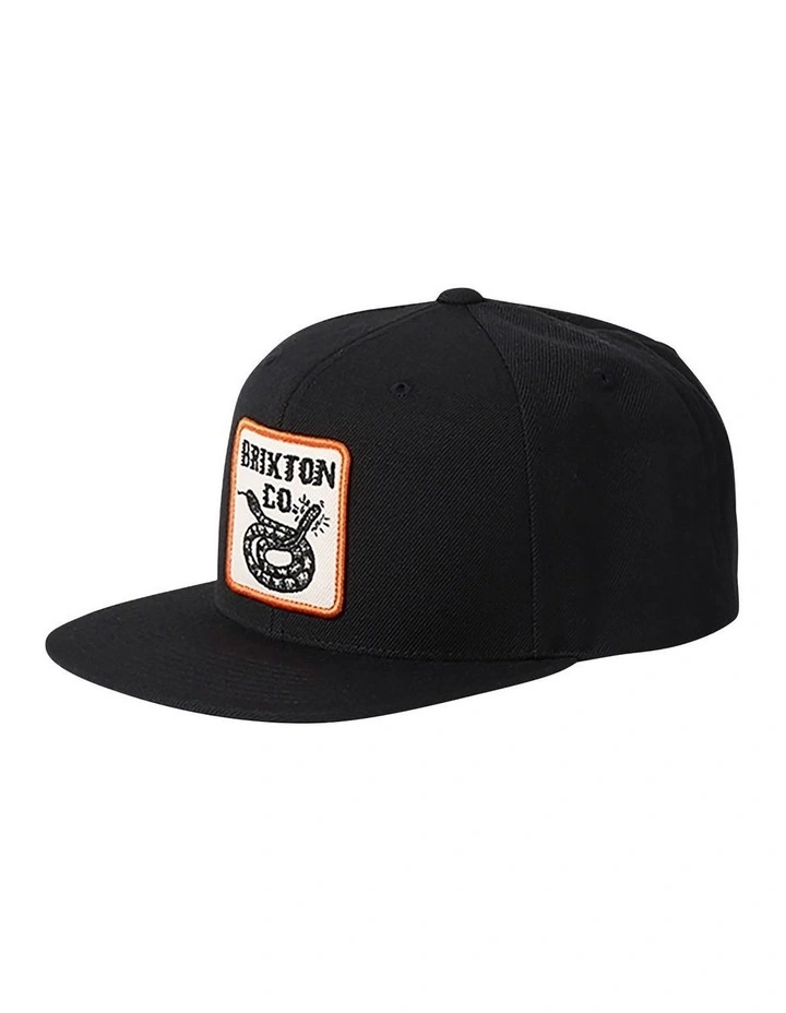 Homer Snapback in Black