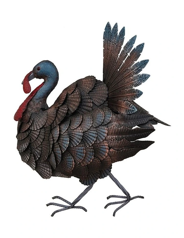 Right Side Metal Turkey Wall Art