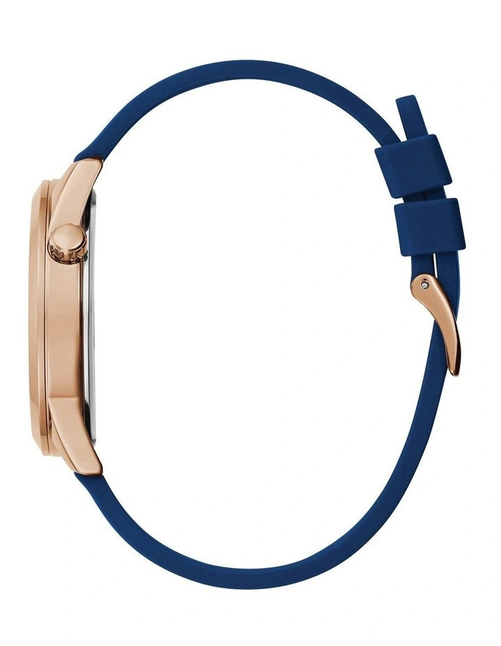 Max Silicone Watch in Blue