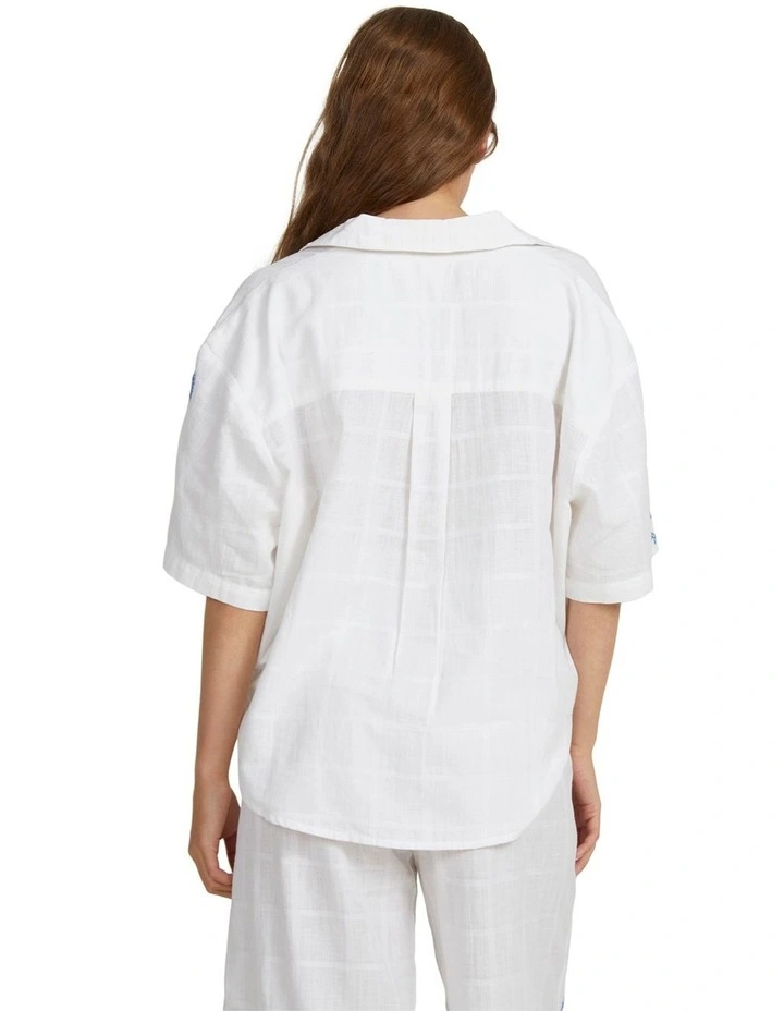 Costa Del Sud Shirt in Egret