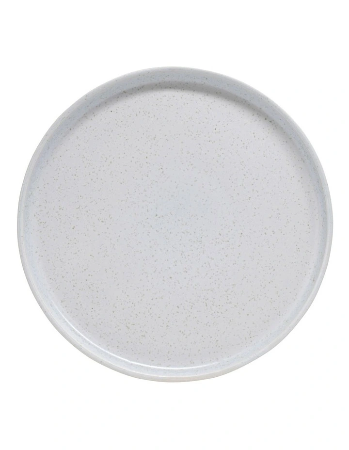 Industry Dinner Plate in White