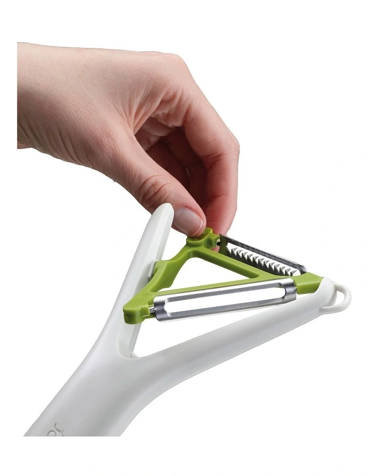 Switch 2in1 Peeler in Stone/Green