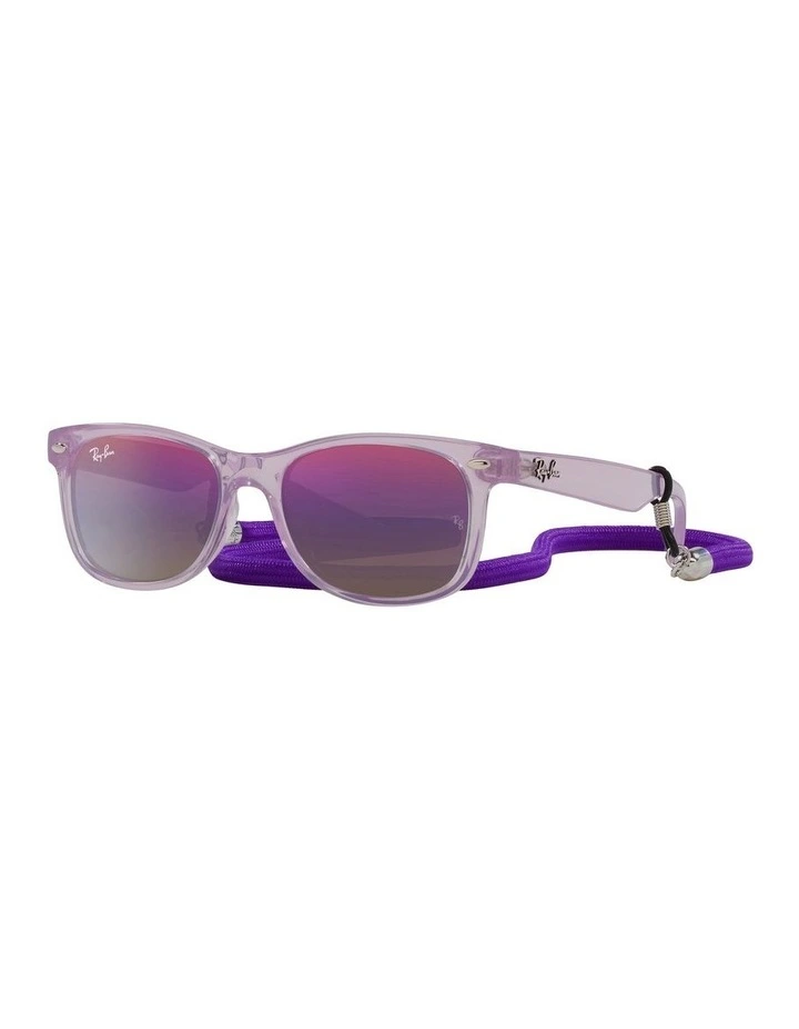 New Wayfarer Summer Capsule Kids Sunglasses in Violet