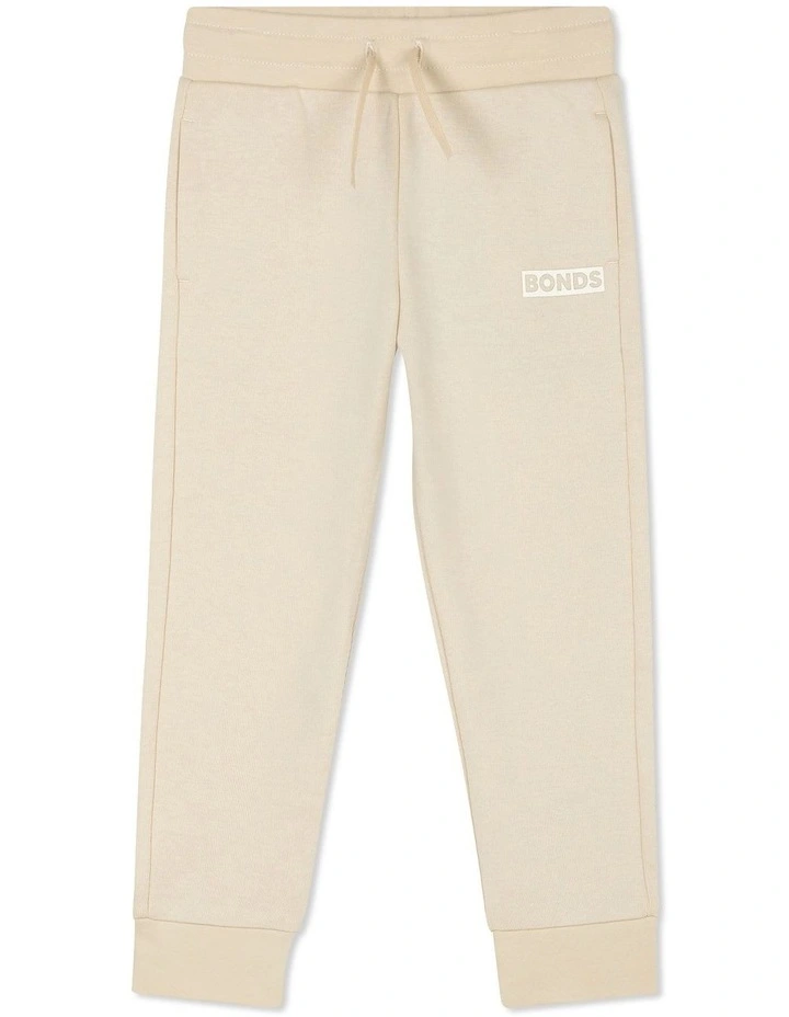 Tech Sweats Trackie (Sizes 3-7) in Sesame Seed