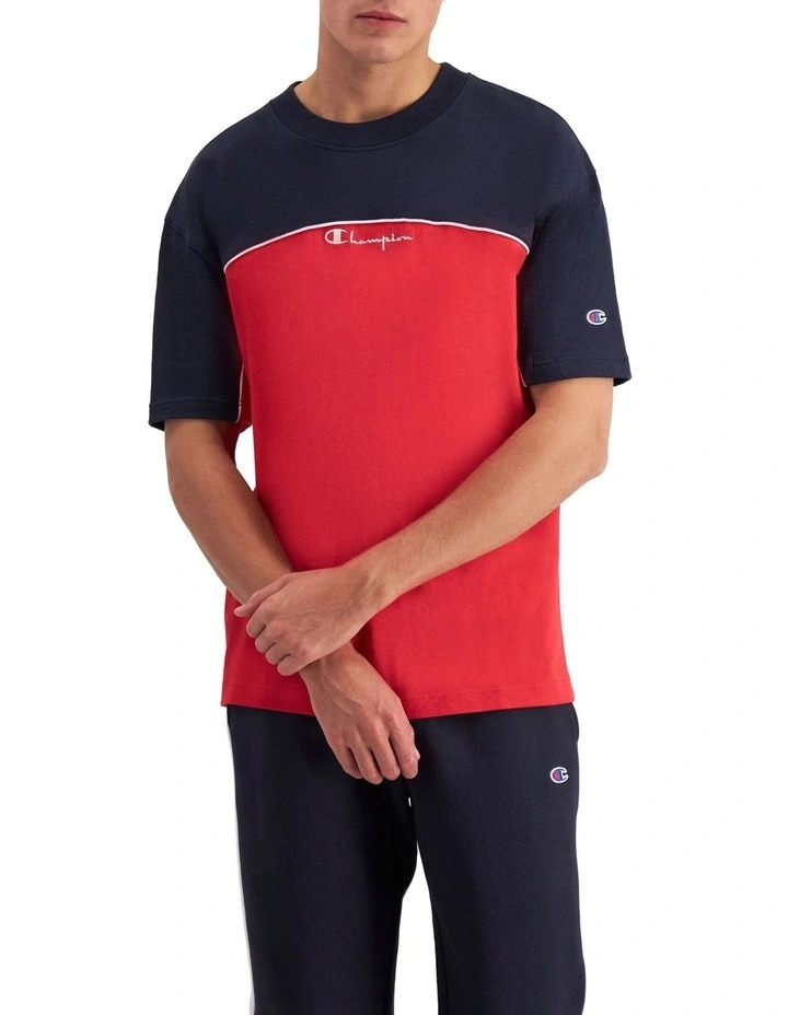Rochester City Tee in Team Red Scarlet