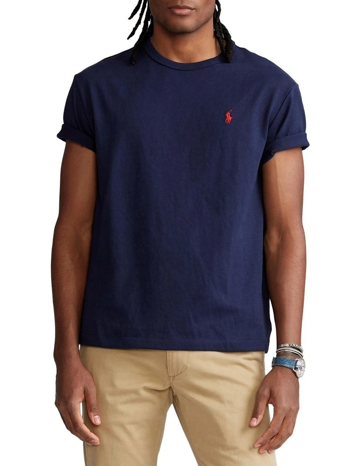Classic Fit Jersey Crewneck T-Shirt