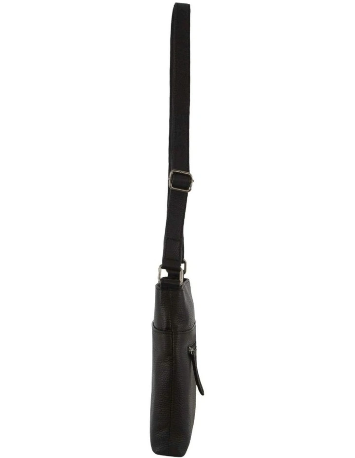 Nappa Leather Cross-Body Bag in Black