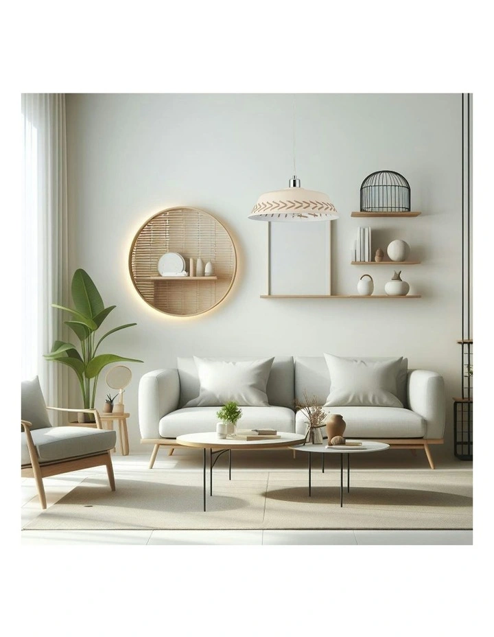 Wokson Pendant Light in Cream
