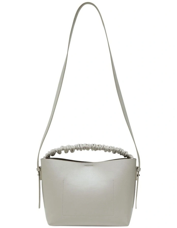 Veda Mini Hobo Bag in Bone