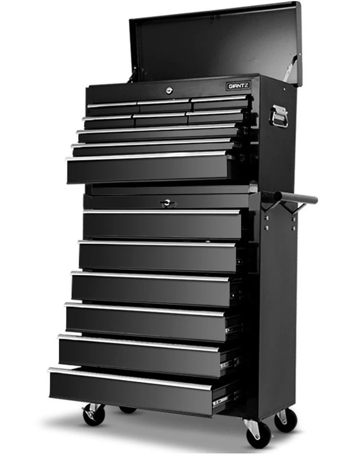 15 Drawers Tool Box In Black