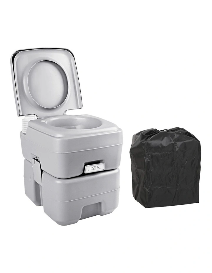 Portable Camping Toilet 20L in White