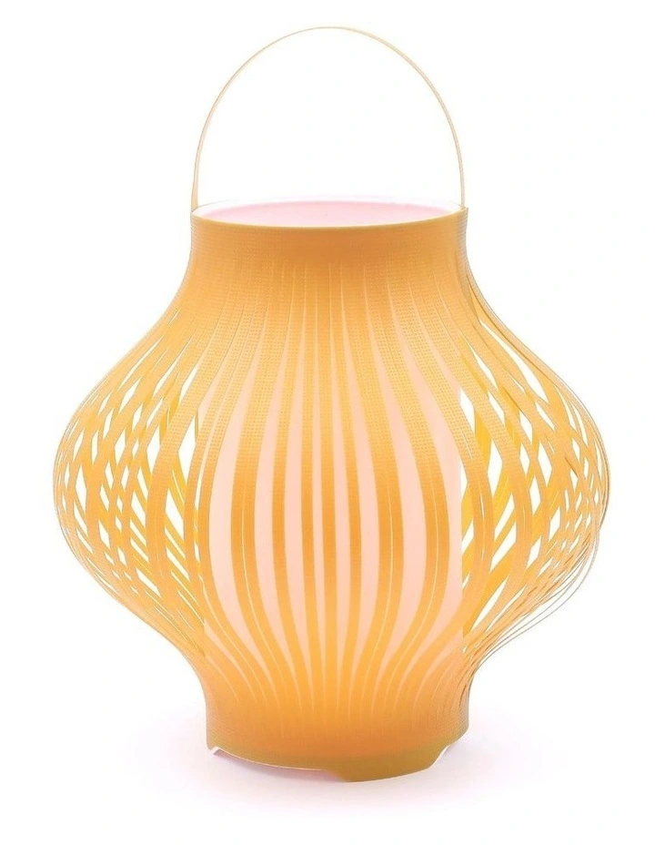 Led Retractable Lantern Yellow