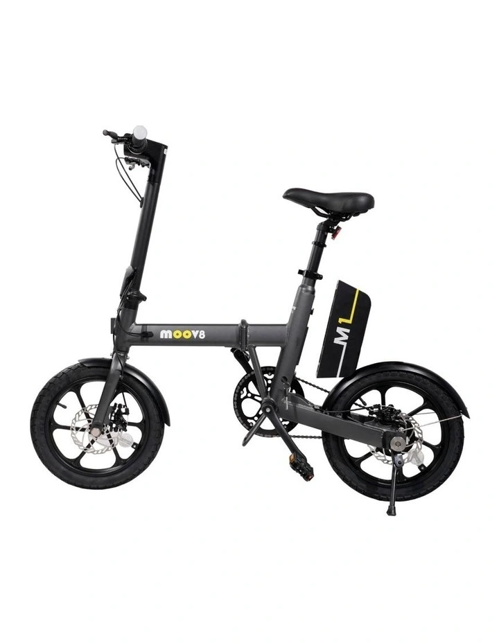 M1 Foldable Electric Bike 2022 Grey