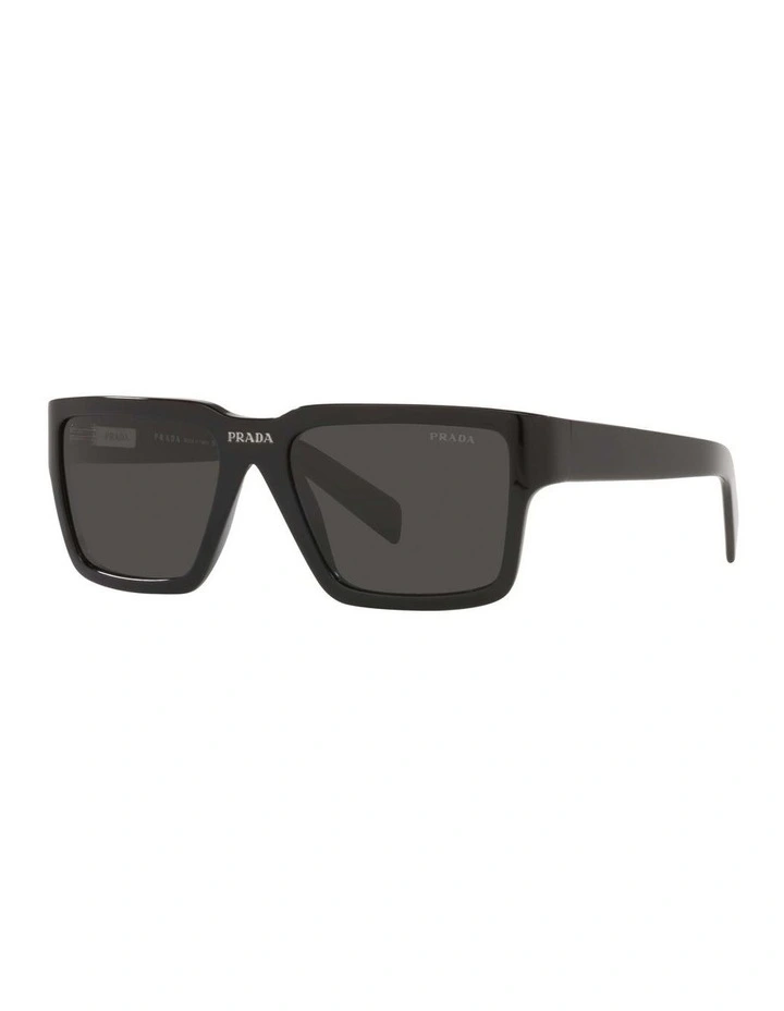 PR 09YS Black Sunglasses