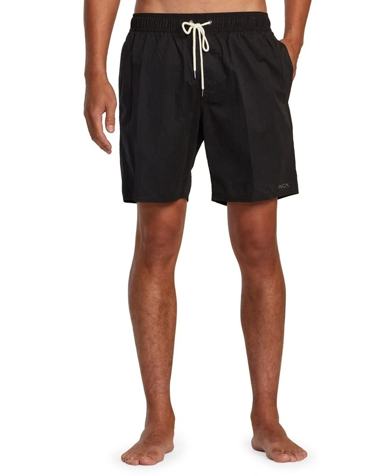 Opposites Elastic Shorts 2 Pack in Black