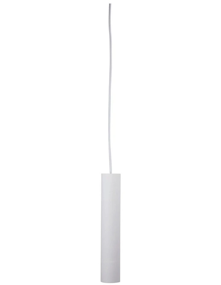Tig Single Pendant Light White