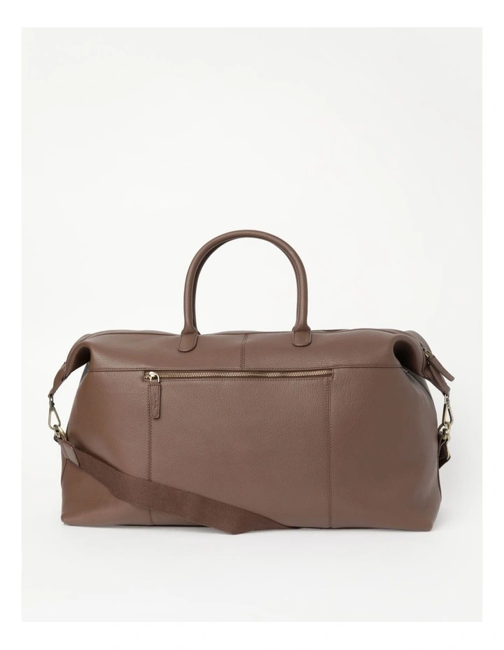 PU Weekender Bag in Brown