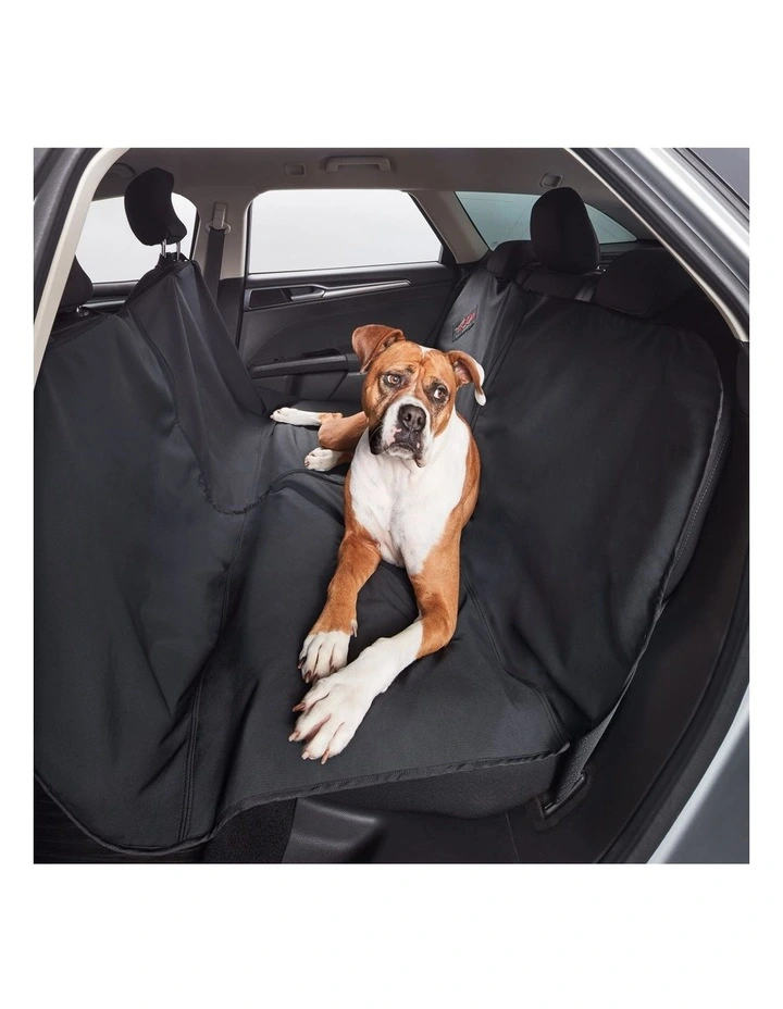 The Road Tripper Dog Car Seat Cover in Black