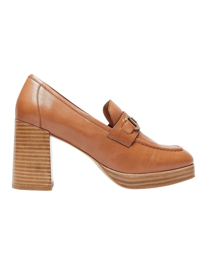Heidi Heeled Shoes in Tan Glove