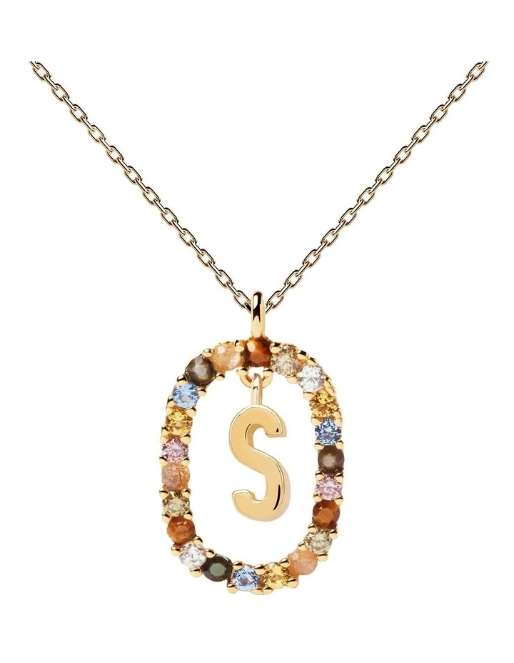Letter S Multi Necklace