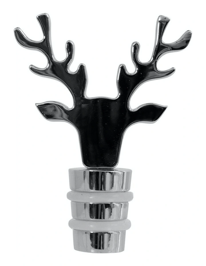 Stag Alloy Stopper in Silver