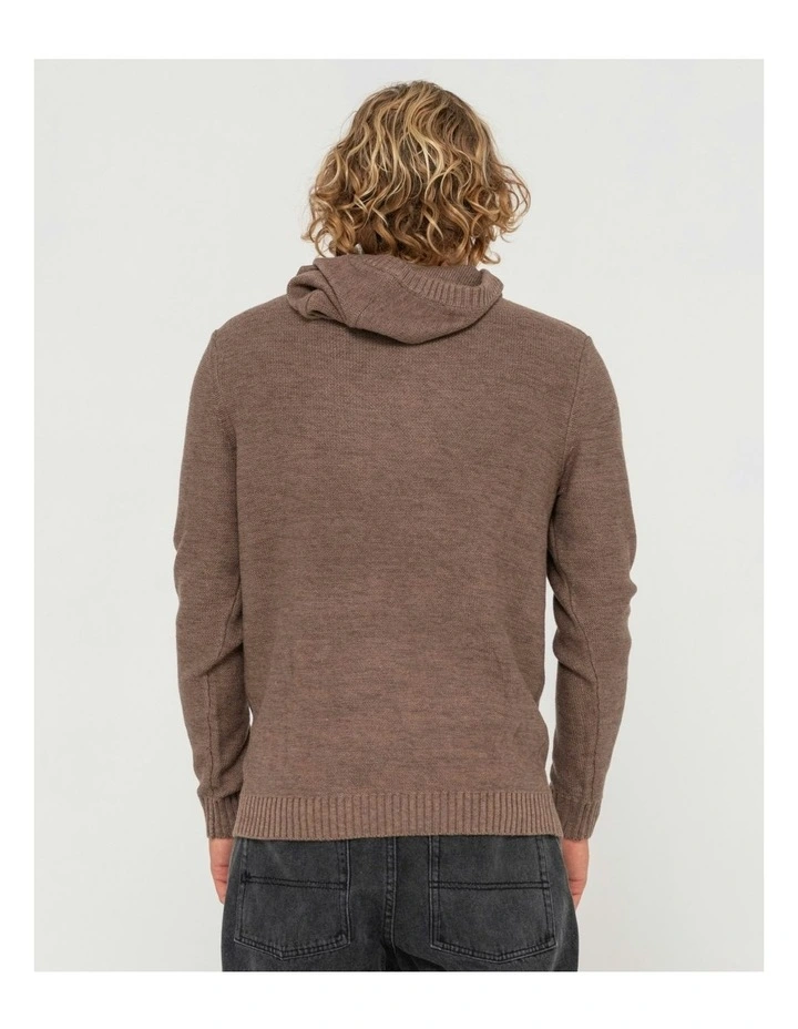 Skyliner Hood Knit in Brown