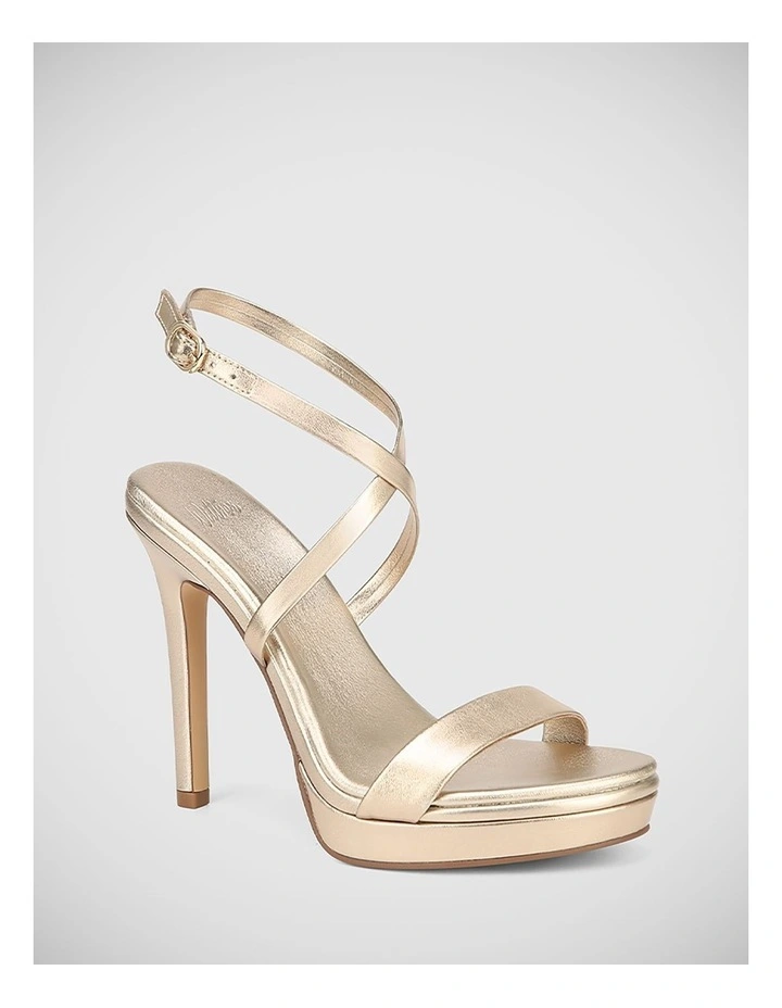 Xion Metallic Sandal in Champagne