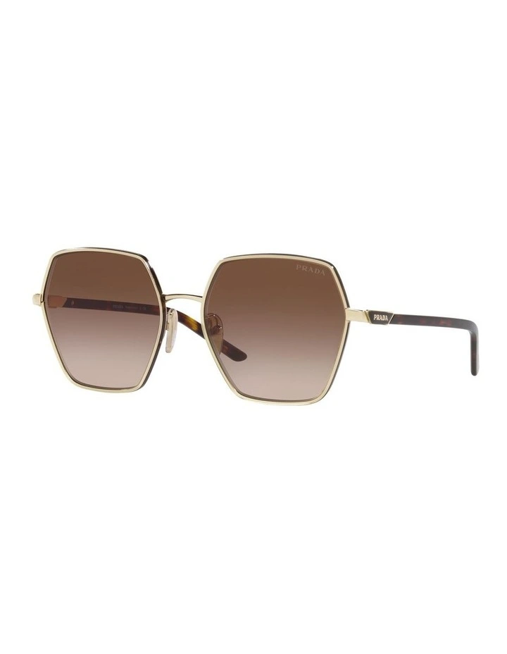 PR 56YS Gold Sunglasses
