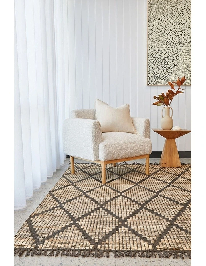 Bali Mocha Rug in Chocolate