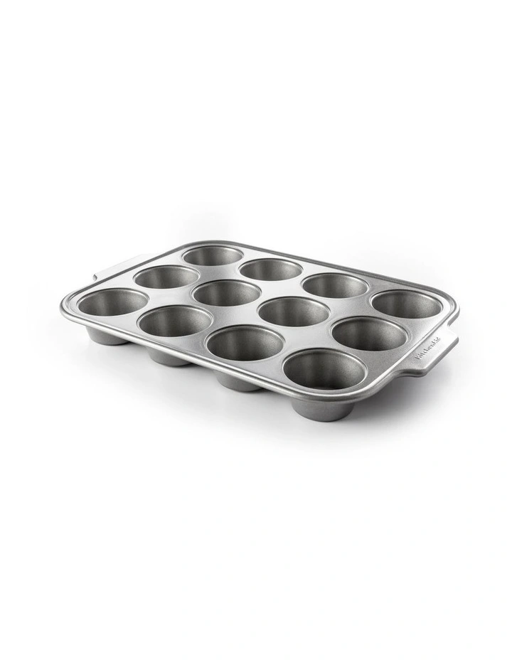 Muffin Pan 12cups in Grey