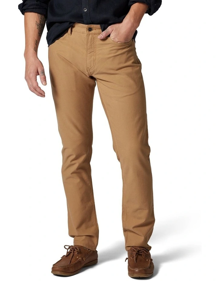 Motion 2 Straight Jean Short Leg in Camel