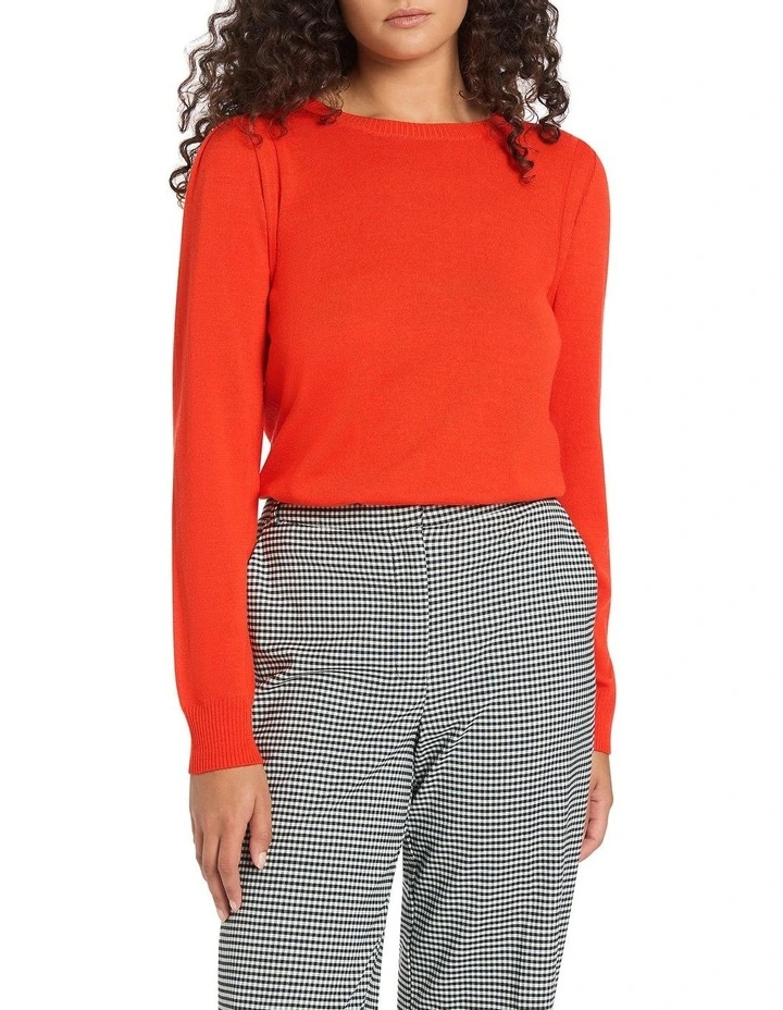 Mason Merino Knit in Orange