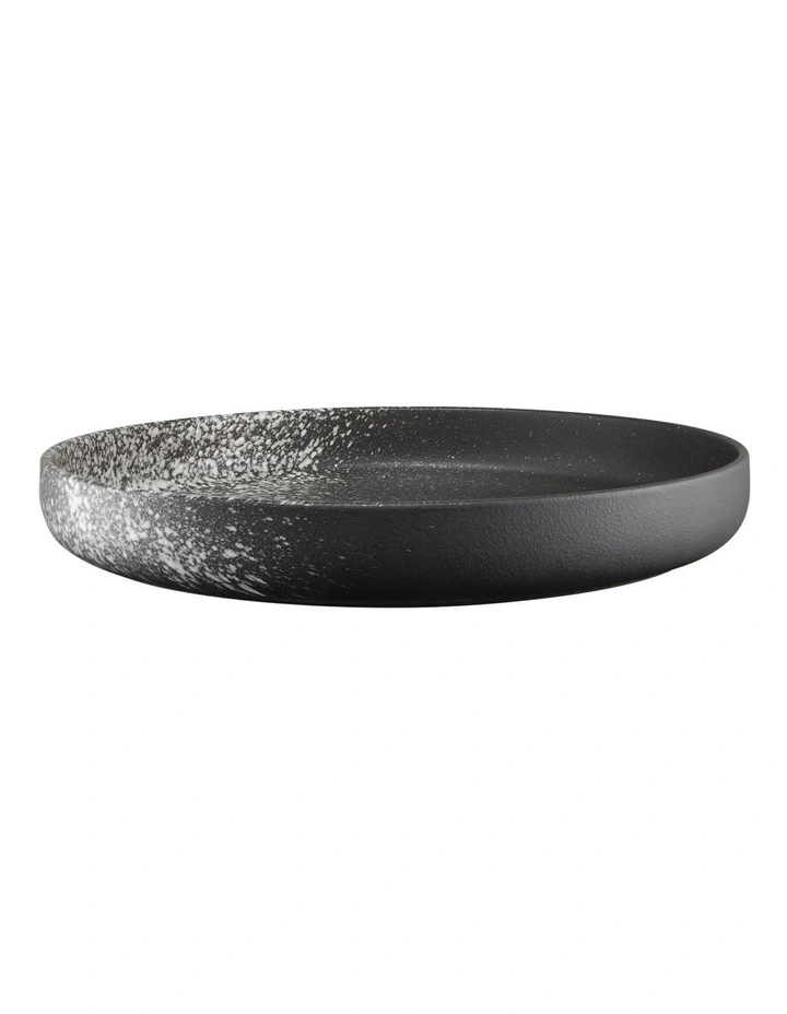 Caviar Galaxy High Rim Platter Gift Boxed 33cm in Black