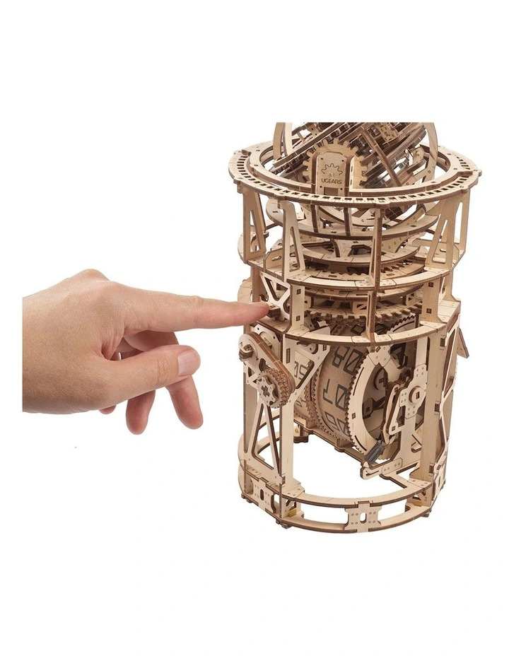 Sky Watcher Tourbillon Clock 338 Piece Wooden 3D Puzzle
