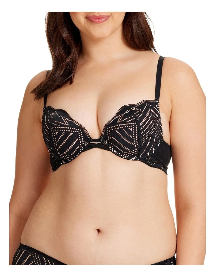 Enchant Boost Bra in Jet