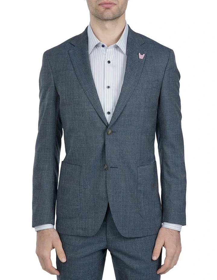 Slim Fit Grey Electron Jacket