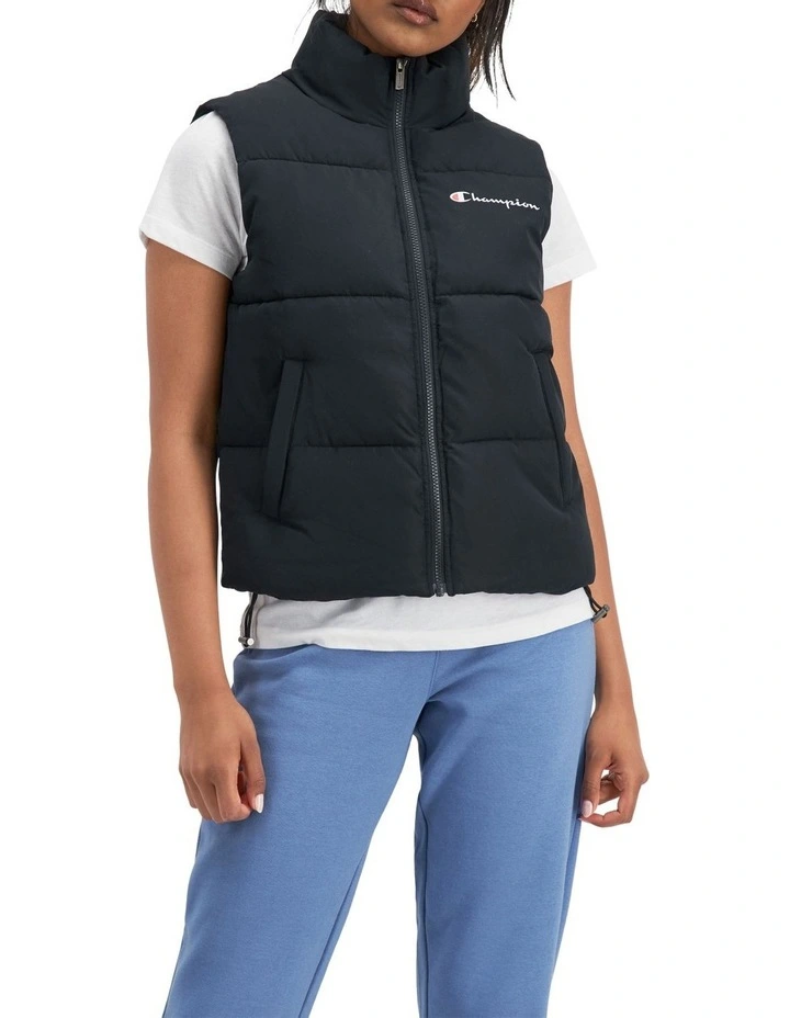 Rochester Puffer Vest Black CTN8N